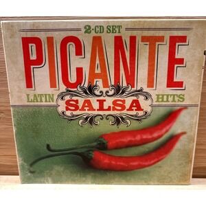 Picante Latin Salsa Hits 2‎ CD Set 2011 Compilation Merengue Hits Sunflower Ent.